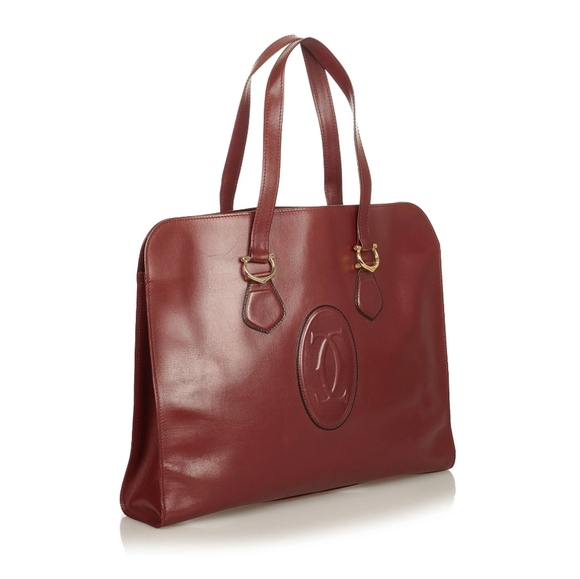 Cartier Handbags - Rare⚜️Cartier Must de Cartier Leather Tote Bag